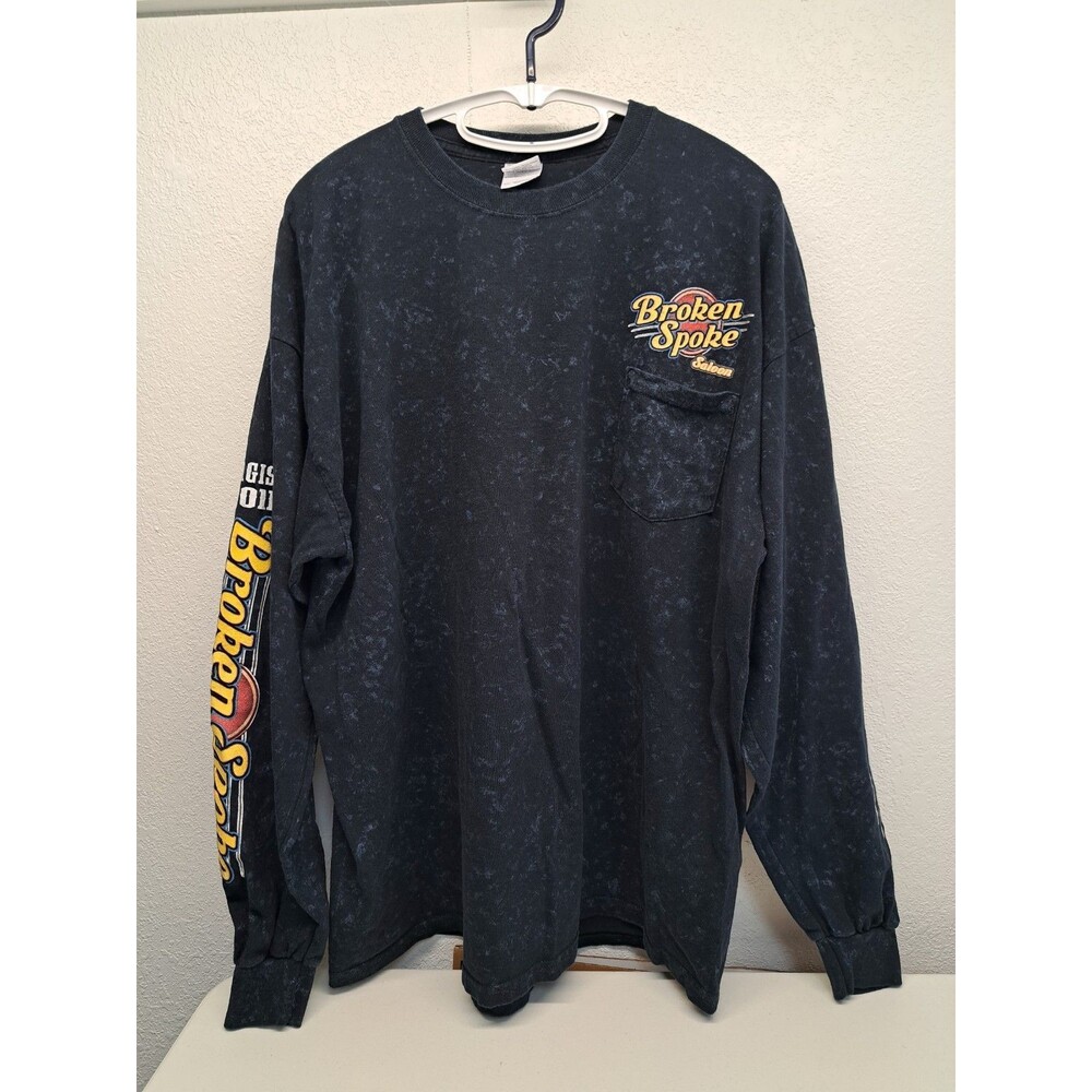 2011 Broken Spoke Saloon Sturgis Motorcycle Rally T-Shirt Long Sleeve XL
